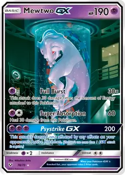 Pokemon Mewtwo outlets GX 78/73 PSA 9